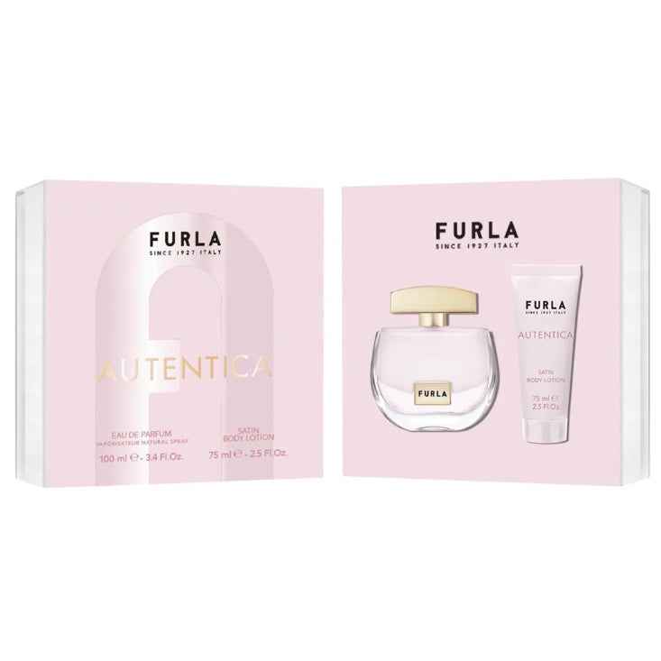 FURLA AUTENTICA GIFT BOX EDP 100ML + PERFUMED BODY LOTION 75ML