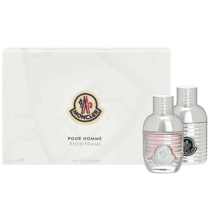 MONCLER DUO POUR HOMME ET POUR FEMME 7.5ML DUO SET